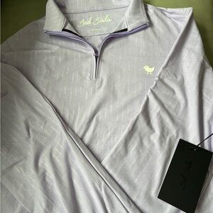 Bad Birdie Women's Quarter zip Cattail Lavender L